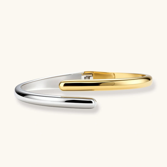 Bijoux Duality Bypass Cuff, tendance et unique - Feebella