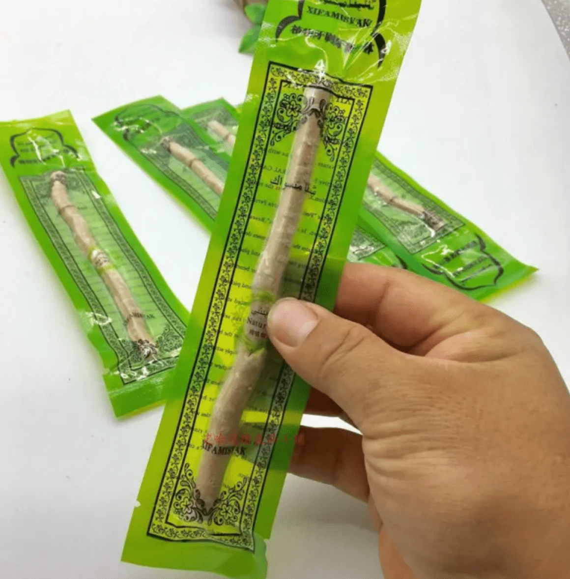 Bâton de nettoyage des dents Miswak - Feebella