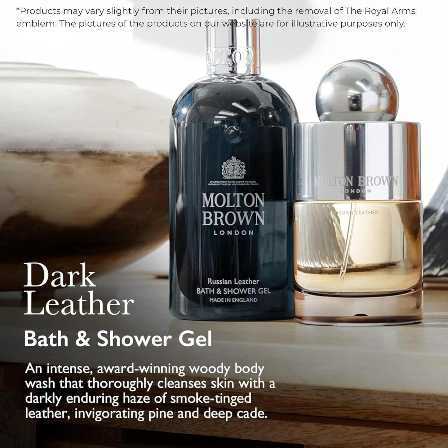 Dark Leather Gel De Bain Et Douche 300 Ml - Feebella