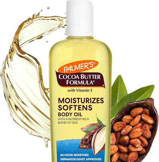 Palmers Cocoa Butter Formula with Vitamin E Moisturizing Body Oil for Unisex 8.5 Oz Oil - Feebella